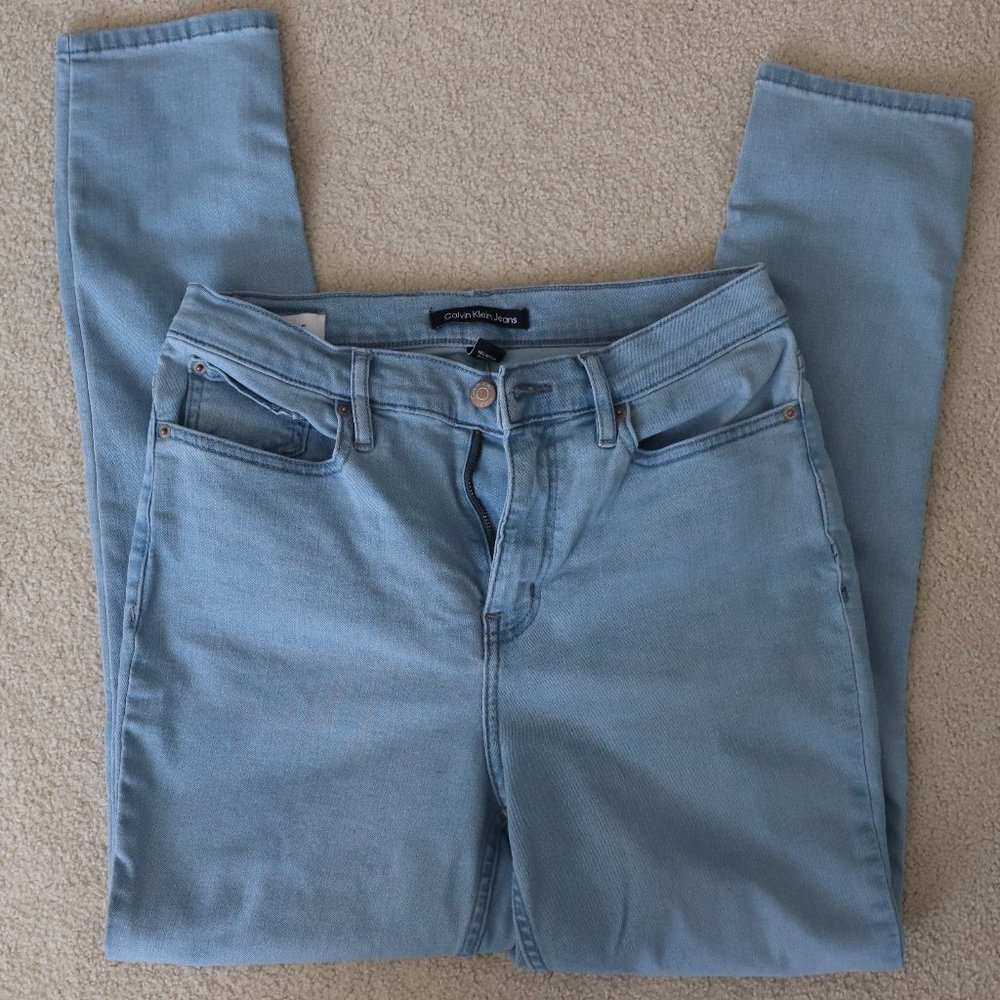 Calvin Klein Jeans, Skinny, High Waist, Light Wash